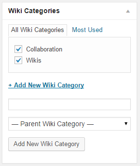 WikiCategories