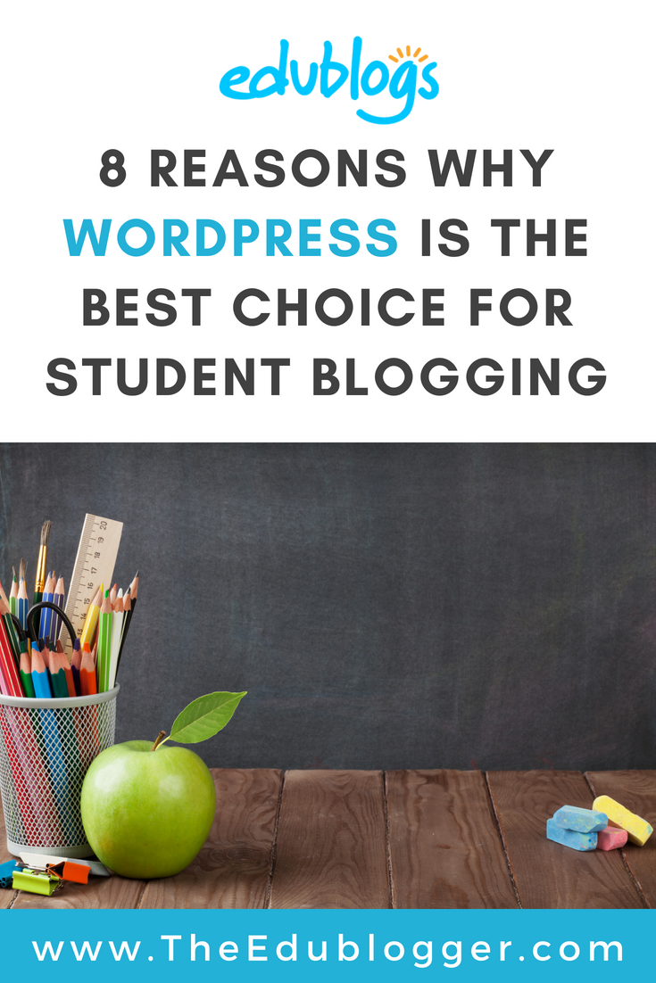 There are many tools and services available that allow students to publish online. Edublogs and CampusPress are powered by WordPress. This post explains 8 reasons why WordPress is the best choice for your student blogging platform. 
