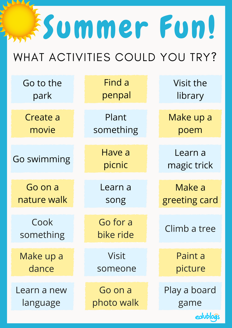 10 End Of Year Blogging Activities The Edublogger