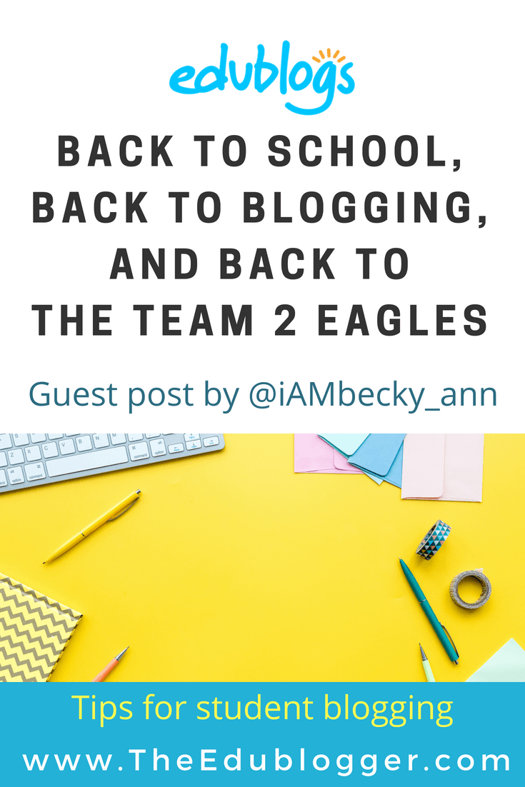 This is a guest post by grade two teacher, Becky Versteeg. Becky shares tips and insights on how she introduces her young students to blogging at the start of the school year. Edublogs