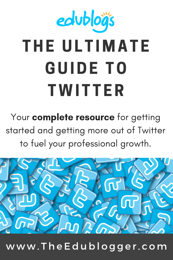 Teachers all over the world are using Twitter every day to build their network and fuel their professional growth. This is your complete resource for getting started and getting more out of Twitter! The Edublogger
