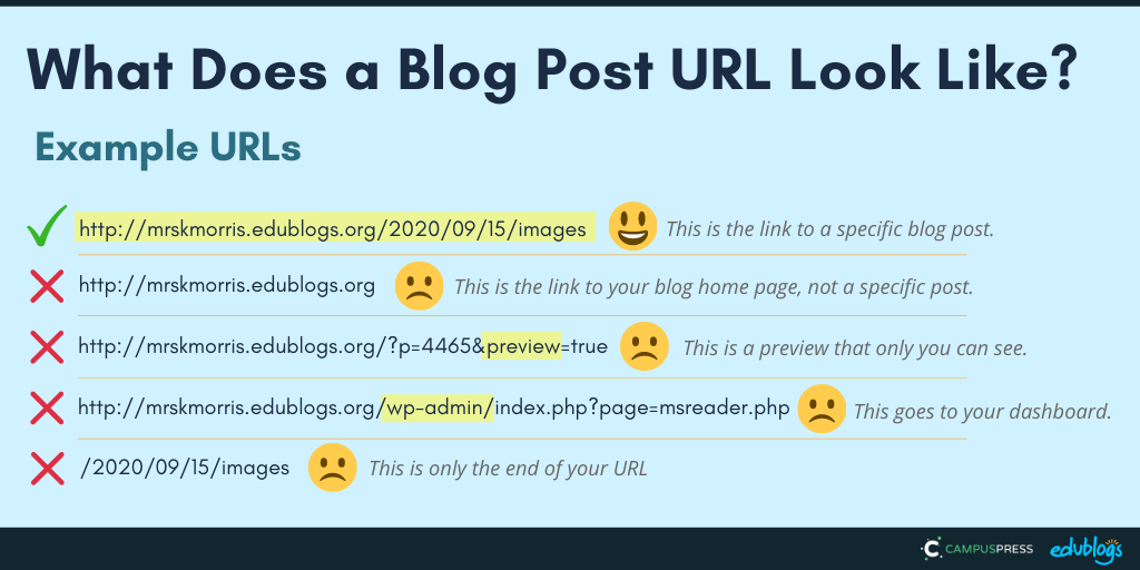 What Does a Blog Post URL Look Like